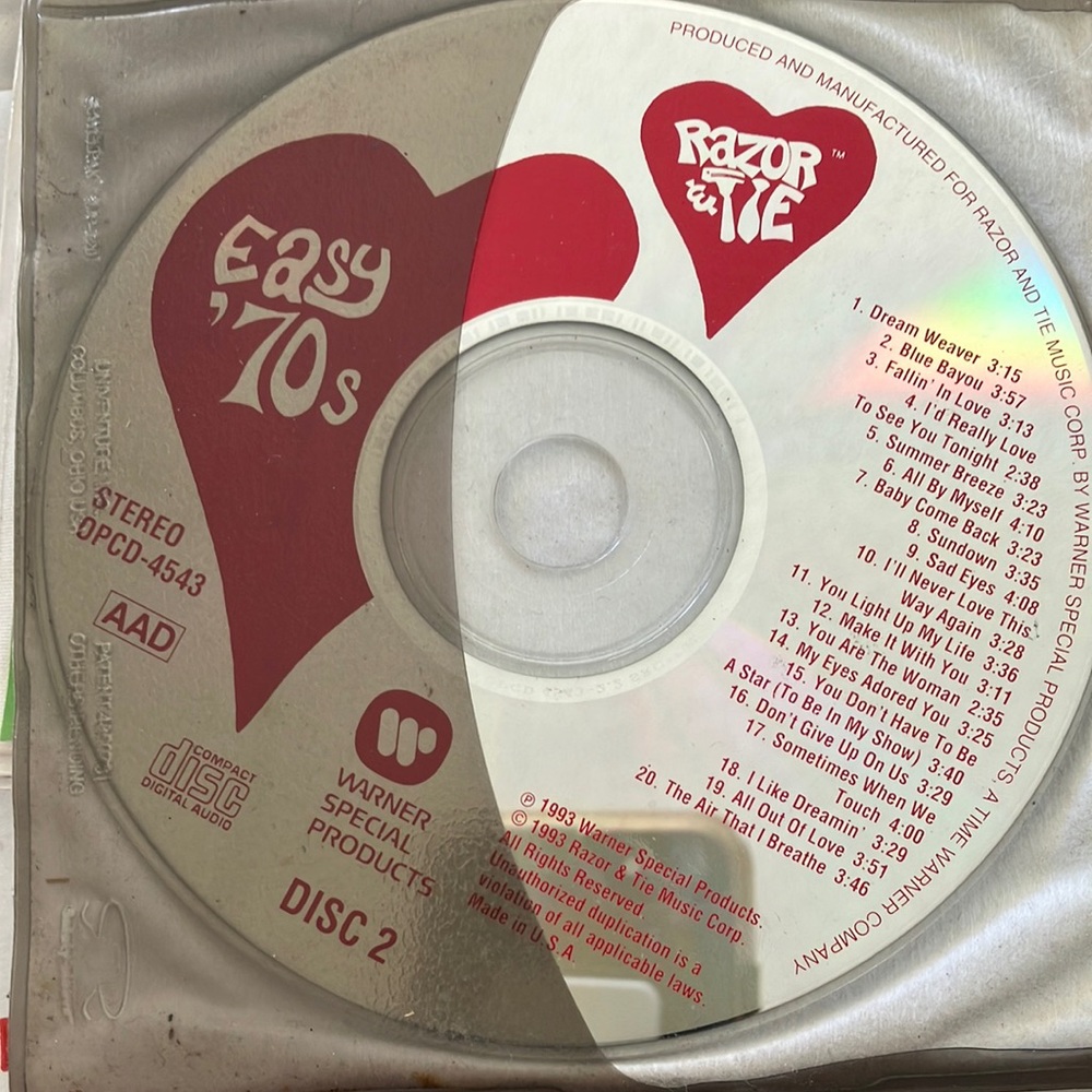 Easy ‘70s cd